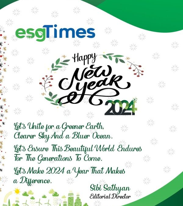 ESG Times Wishing A Green & Responsible 2024