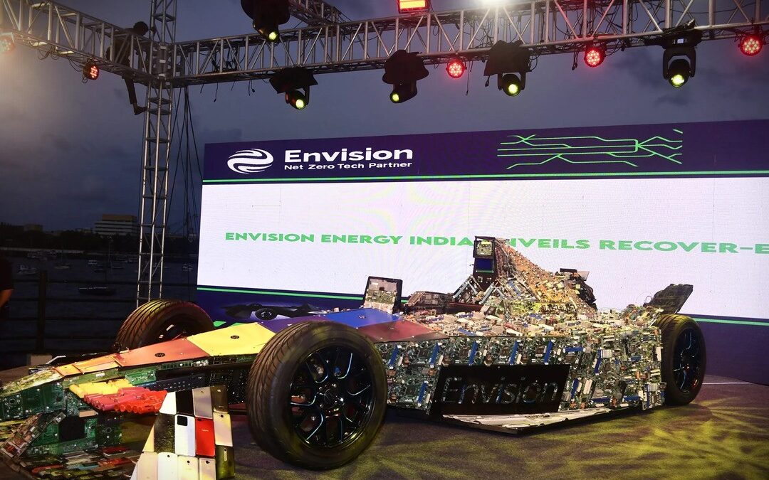 India’s 1st Race Car Made from E-Waste Unveiled by Envision Energy