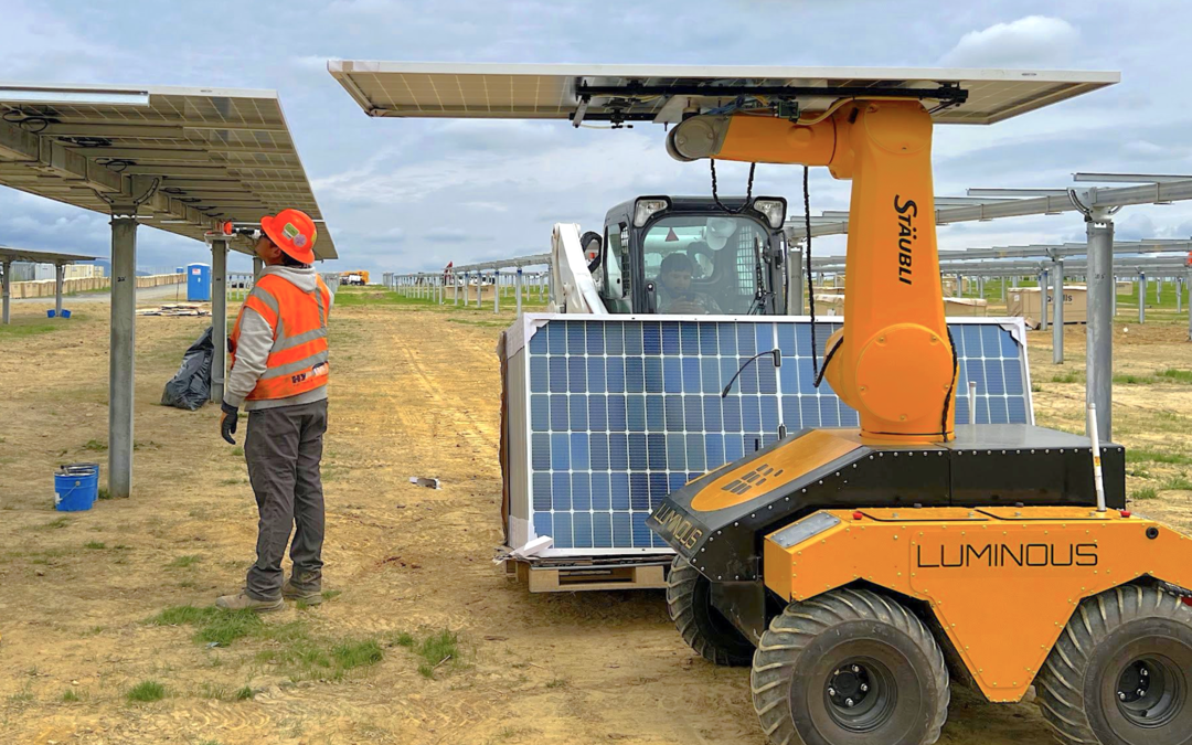 Australia Backs Luminous with $3.3M to Advance Solar Construction Robotics