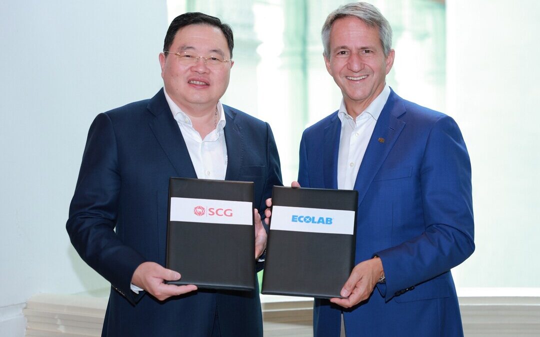 Ecolab, SCG Sign 5-Year Pact to Cut Emissions, Boost Competitiveness